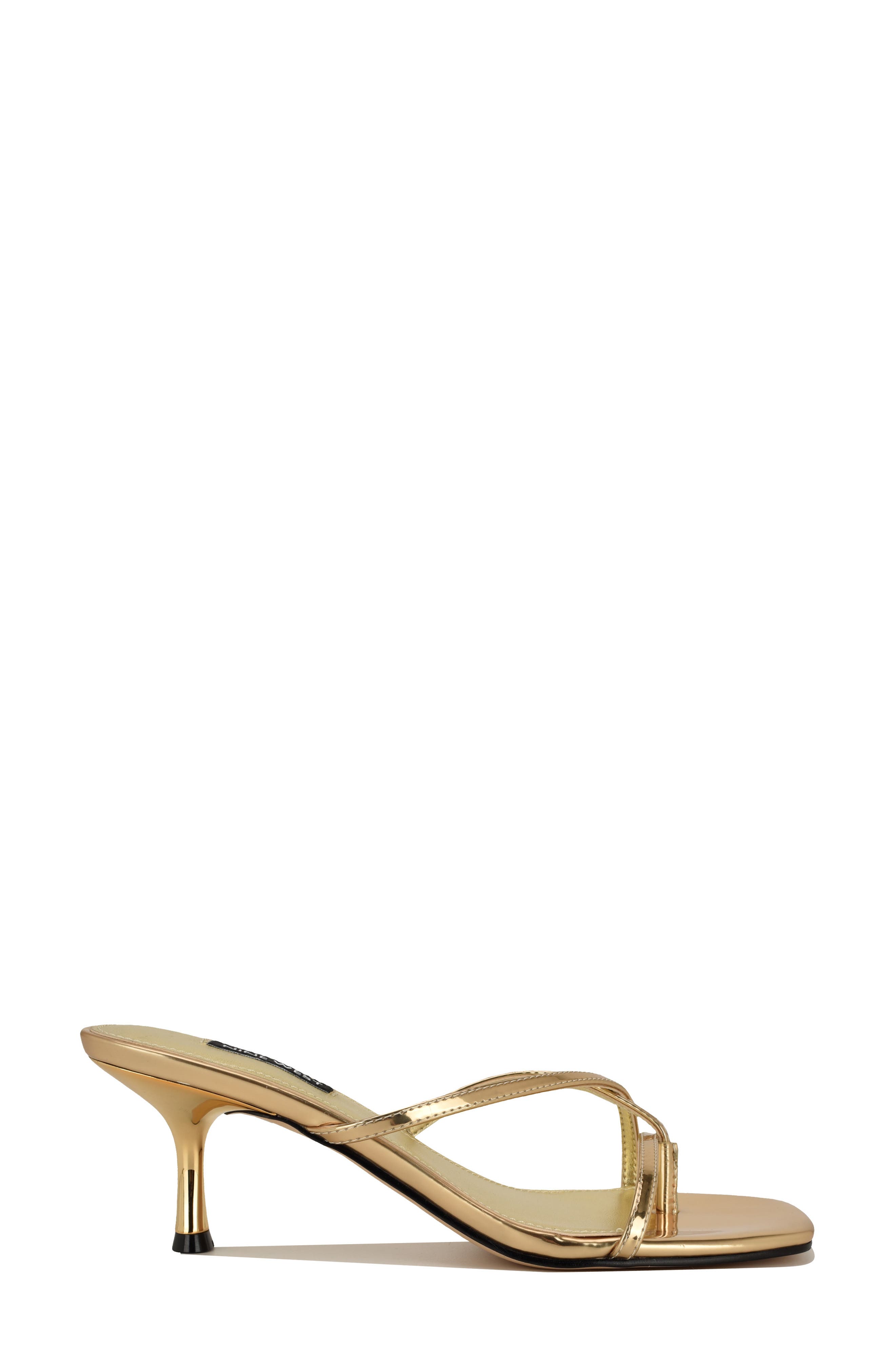 Anirey Slide Sandal, Alternate, color, GOLD