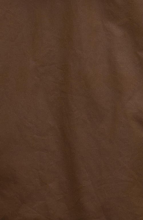Barbour Myra Water Repellent Waxed Cotton Jacket In Brown