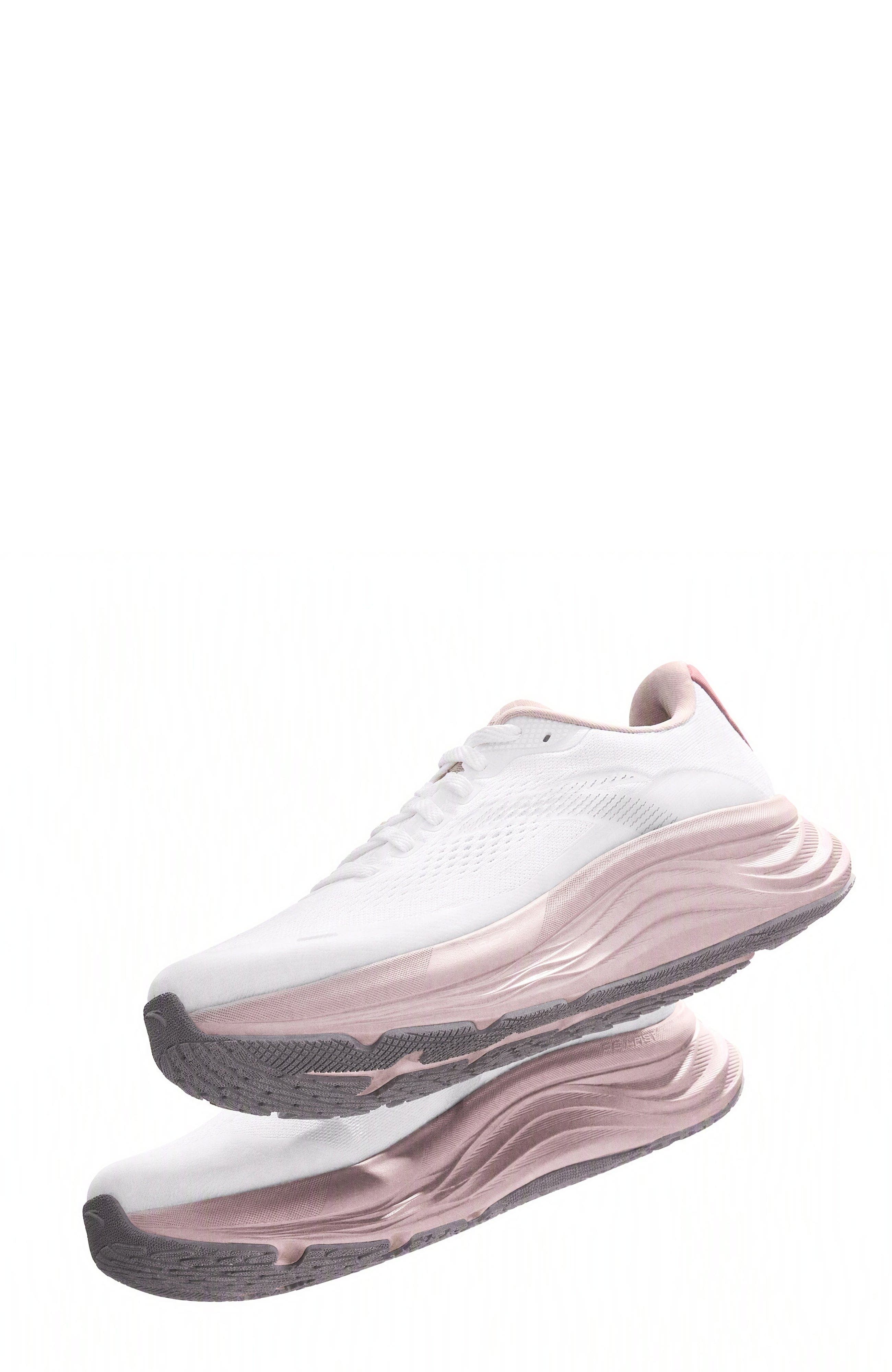 PG7 Running Sneakers, Alternate, color, White/Dusty Rose
