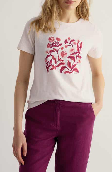 Printing Ink Organic Cotton Graphic T-Shirt