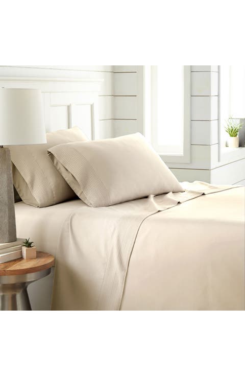 Premium Collection Pleated Extra Deep Pocket Sheet Set