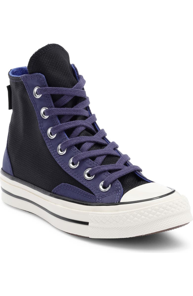 Converse Kids' Chuck Taylor All Star 70 Two-Tone High Top Sneaker, Main, color, Black/ Uncharted Waters