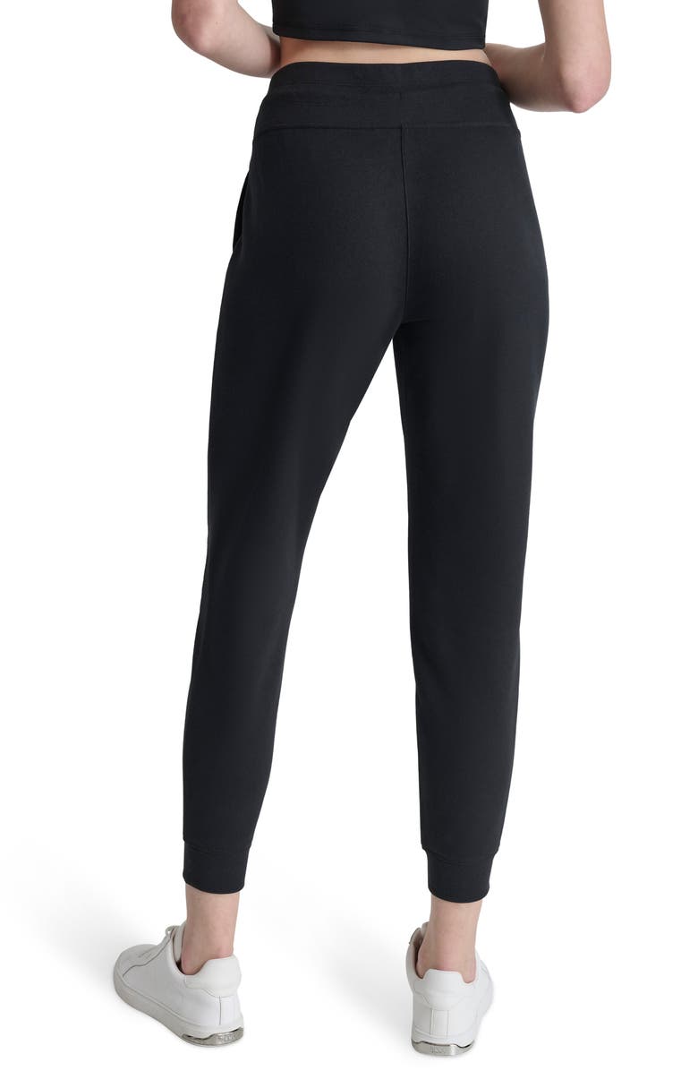 DKNY Rhinestone Logo Joggers, Alternate, color,