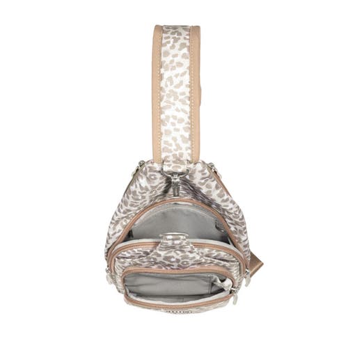 Baggallini Central Park Sling Bag In Neutral