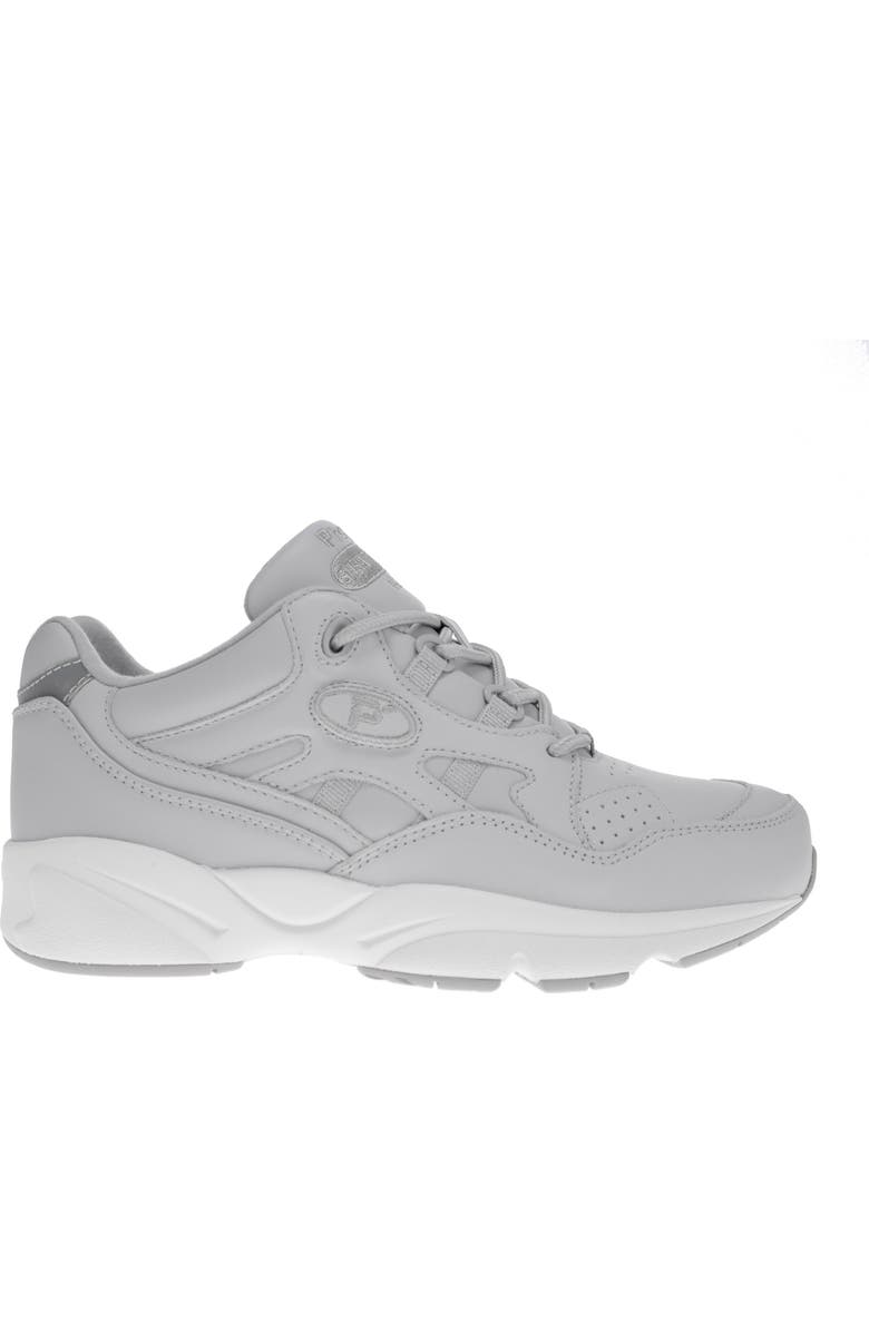 Propét 'Stability Walker' Oxford, Alternate, color, White/ Grey