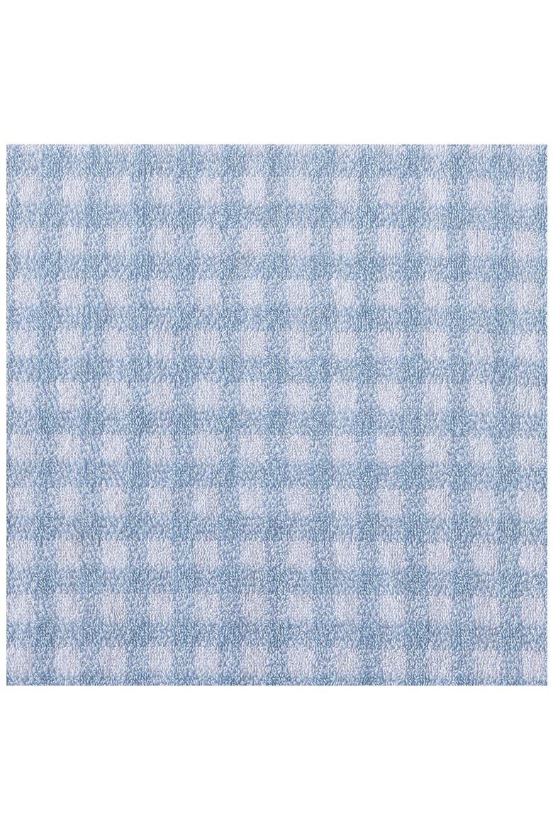 Ginny Terry Cotton 3-Piece Towel Set, Alternate, color, BLUE BELL / WHITE
