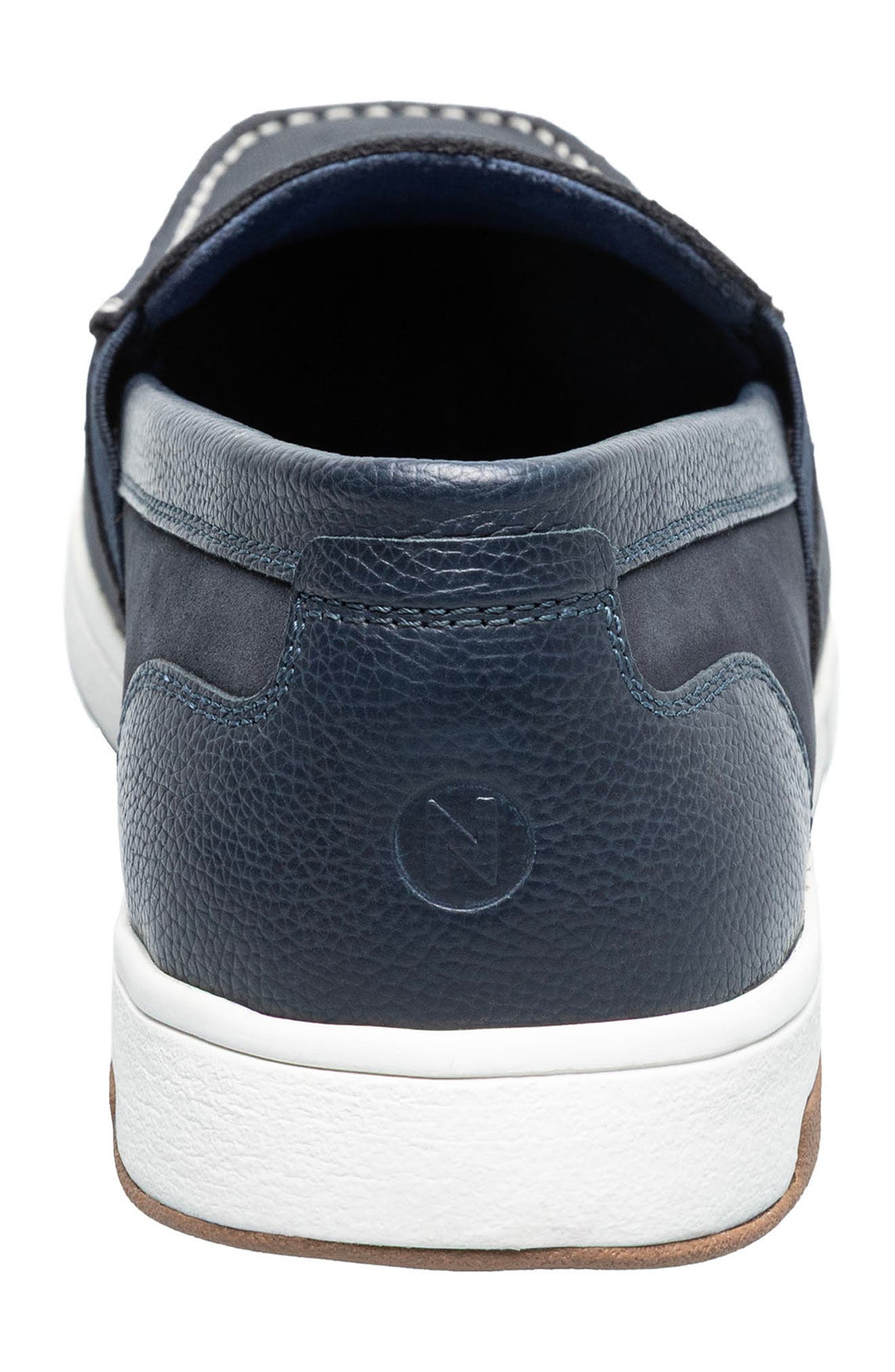 Luca Moc Toe Venetian Loafer - Wide Width Available, Alternate, color, NAVY MULTI