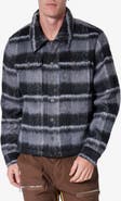 mnml Textured Stripe Shirt Jacket