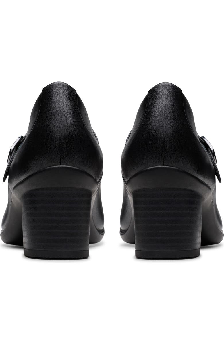 Clarks<sup>®</sup> Shaya Mary Jane Pump, Alternate, color, Black Leather