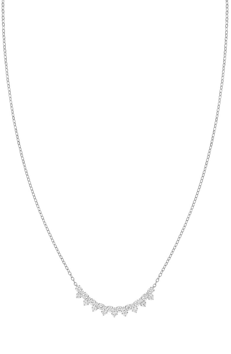 Bony Levy Audrey Diamond Frontal Necklace, Main, color, 