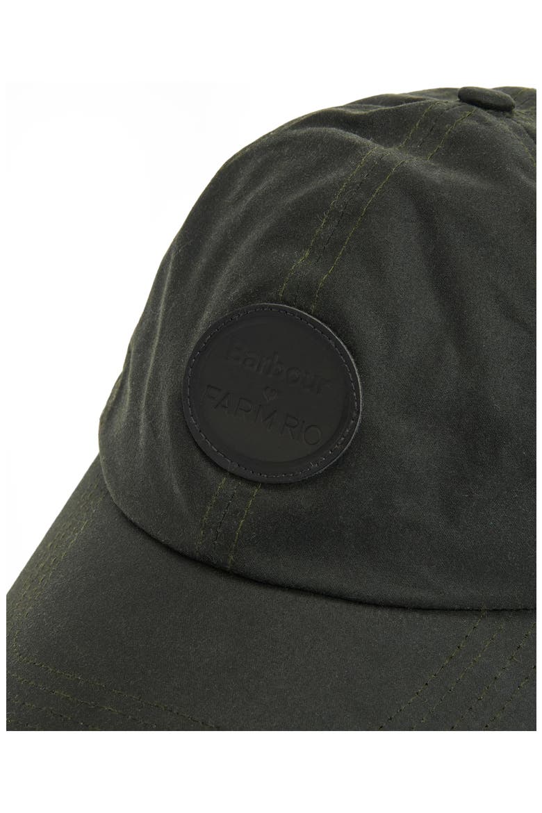x Farm Rio Alice Baseball Cap, Alternate, color, FERN/GREEN HEART