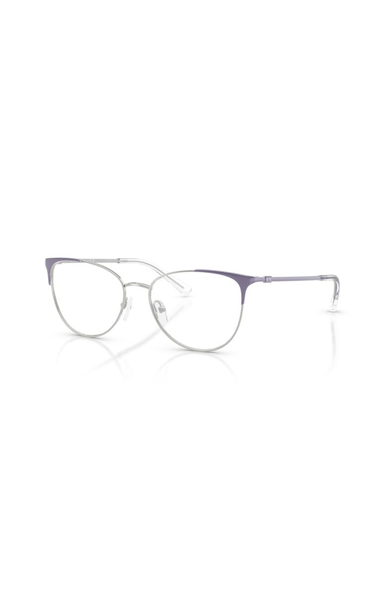 Armani Exchange 52mm Cat Eye optical glasses, Main, color, Violet