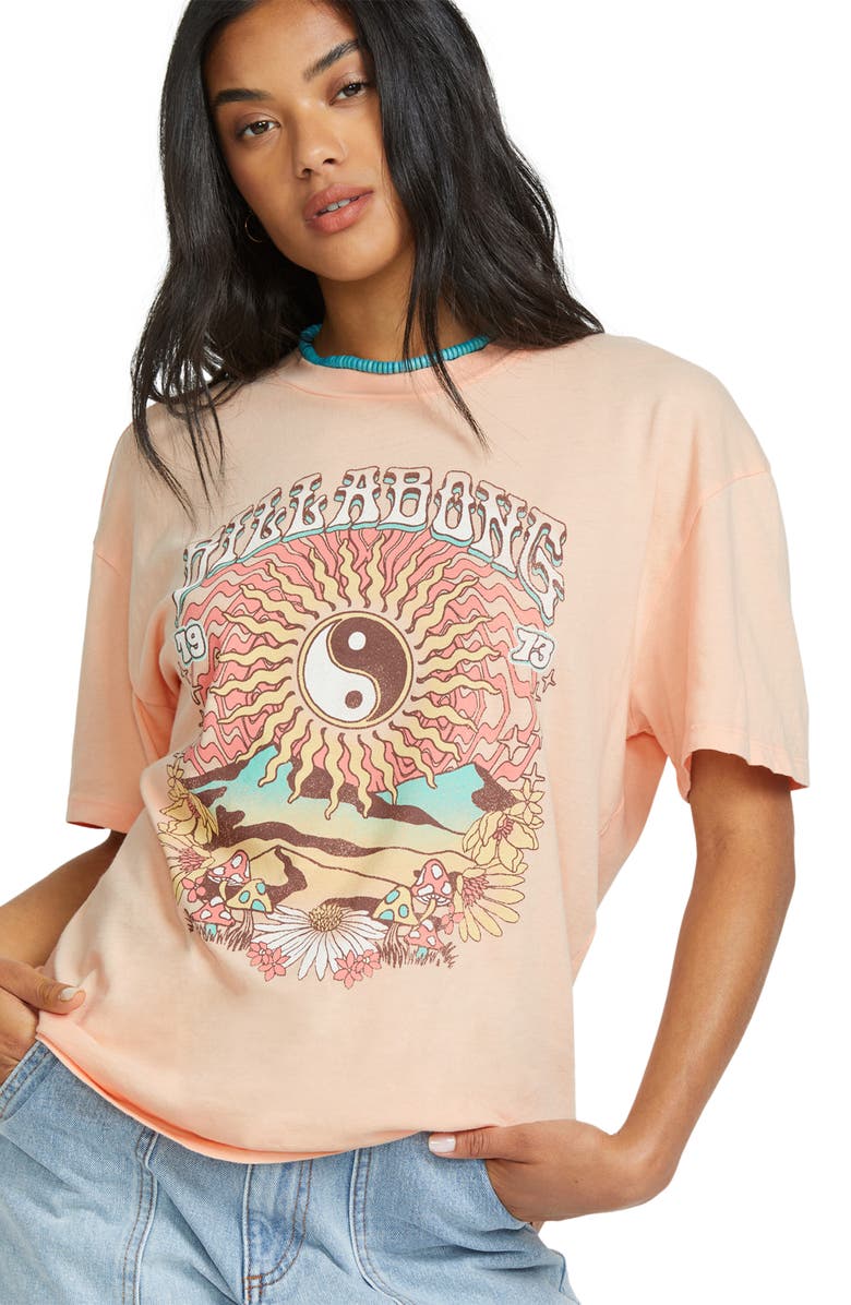 Billabong In the Balance Cotton Graphic T-Shirt, Alternate, color, 