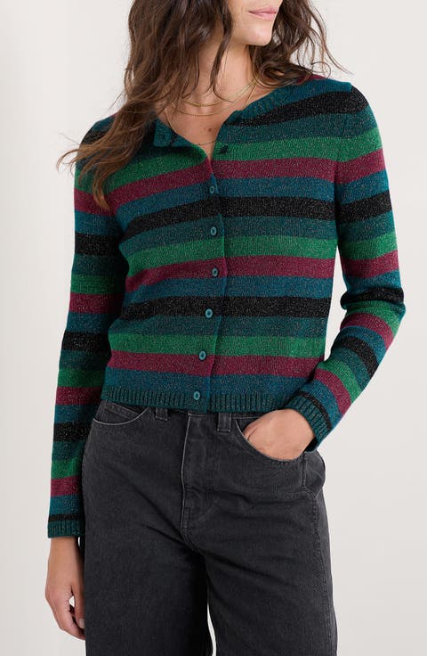 Tern Tide Sparkle Merino Wool Blend Cardigan