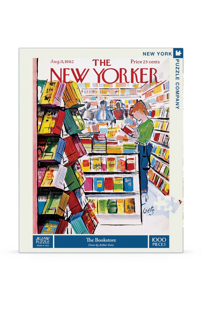 NEW YORK PUZZLE COMPANY The Bookstore 1000 Piece Puzzle, Main, color, NO COLOR