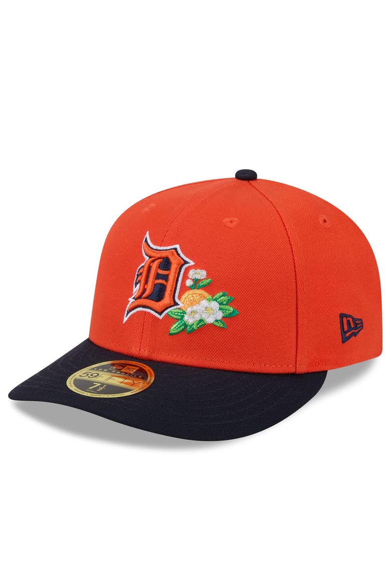 Men's New Era  Orange/Navy Detroit Tigers 2026 Spring Training Low Profile 59FIFTY Fitted Hat, Alternate, color, Orange