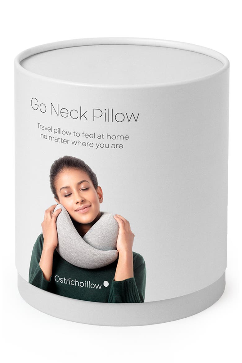 Go Memory Foam Travel Pillow, Alternate, color, DARK NIGHT