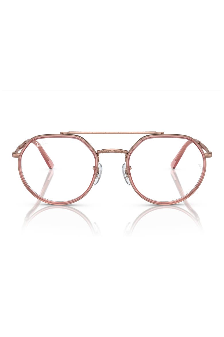 49mm Irregular Optical Glasses, Main, color, COPPER