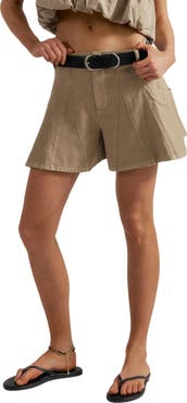 Free People Song & Dance Cotton Shorts