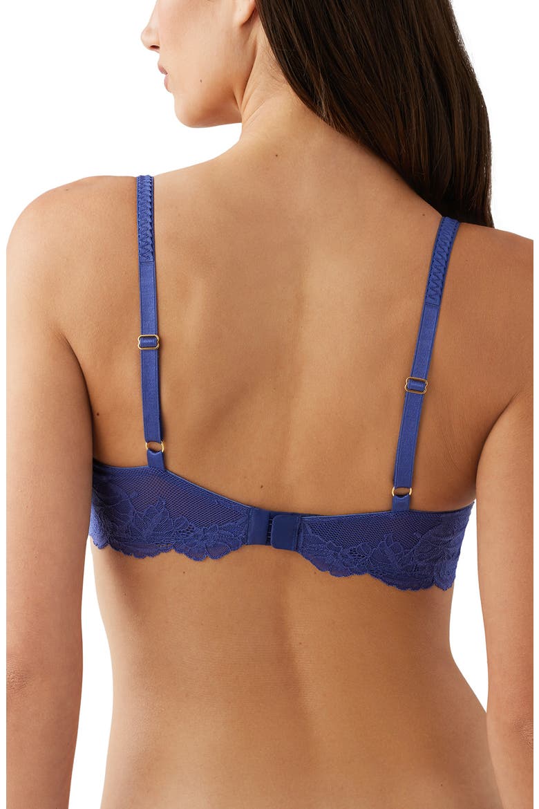 Vivid Attraction Underwire T-Shirt Bra, Alternate, color, SKIPPER BLUE