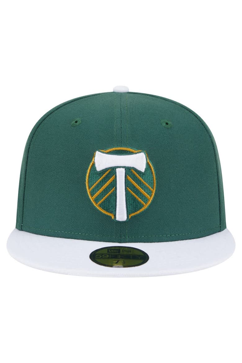 Men's New Era  Green Portland Timbers 2025 Kickoff 59FIFTY Fitted Hat, Alternate, color, Green