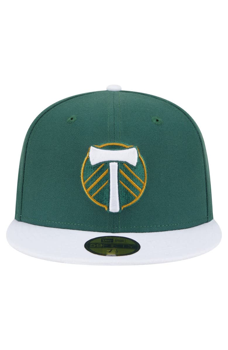 New Era Men's New Era  Green Portland Timbers 2025 Kickoff 59FIFTY Fitted Hat, Alternate, color, Green