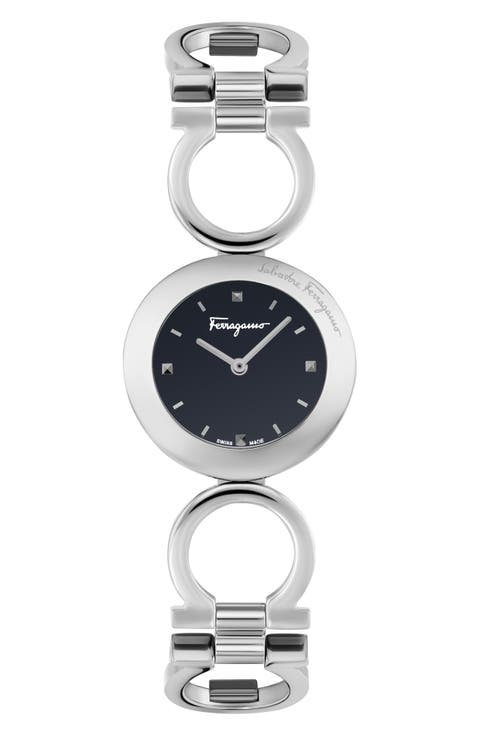 Salvatore Ferragamo Gancino Bracelet Watch, 28mm