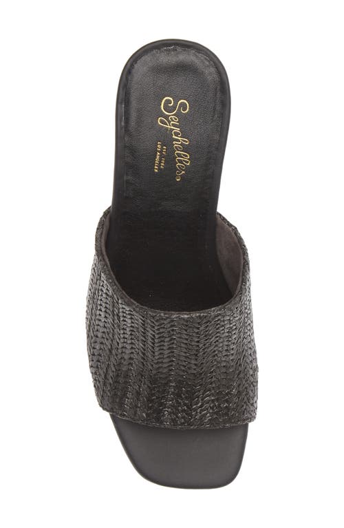 SEYCHELLES SEYCHELLES ADAPT RAFFIA SLIDE SANDAL 