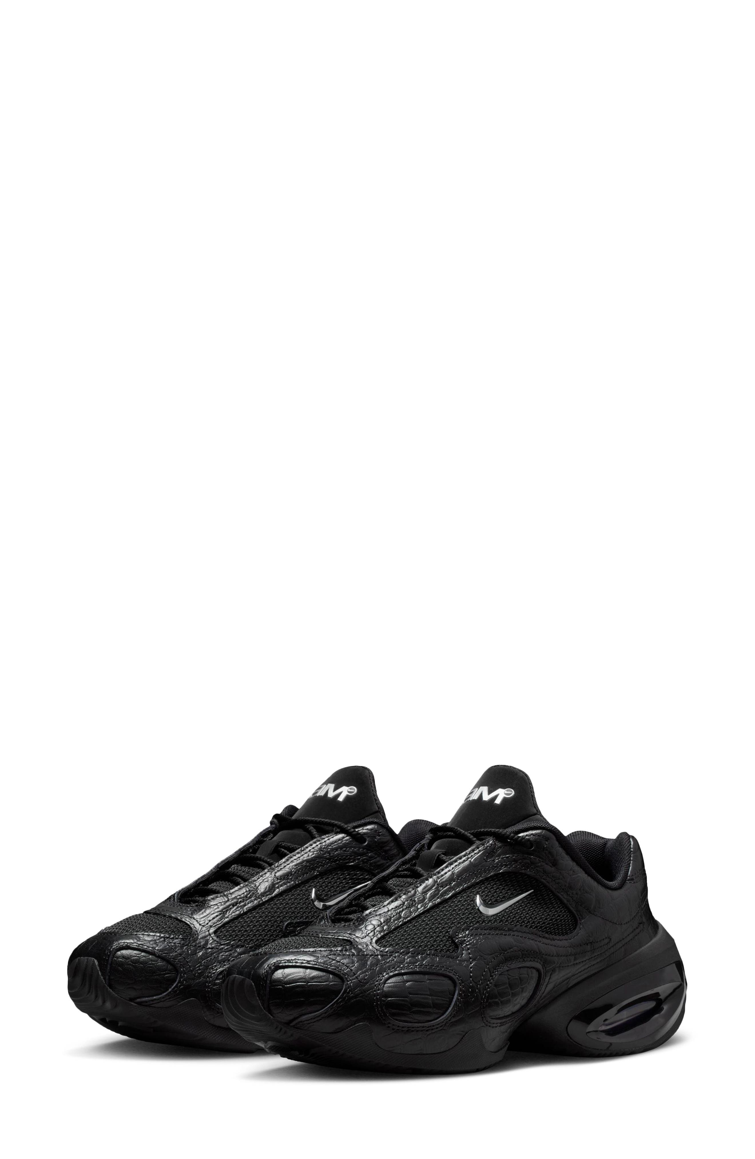 Air Max Muse SE Sneaker, Main, color, BLACK/ METALLIC SILVER