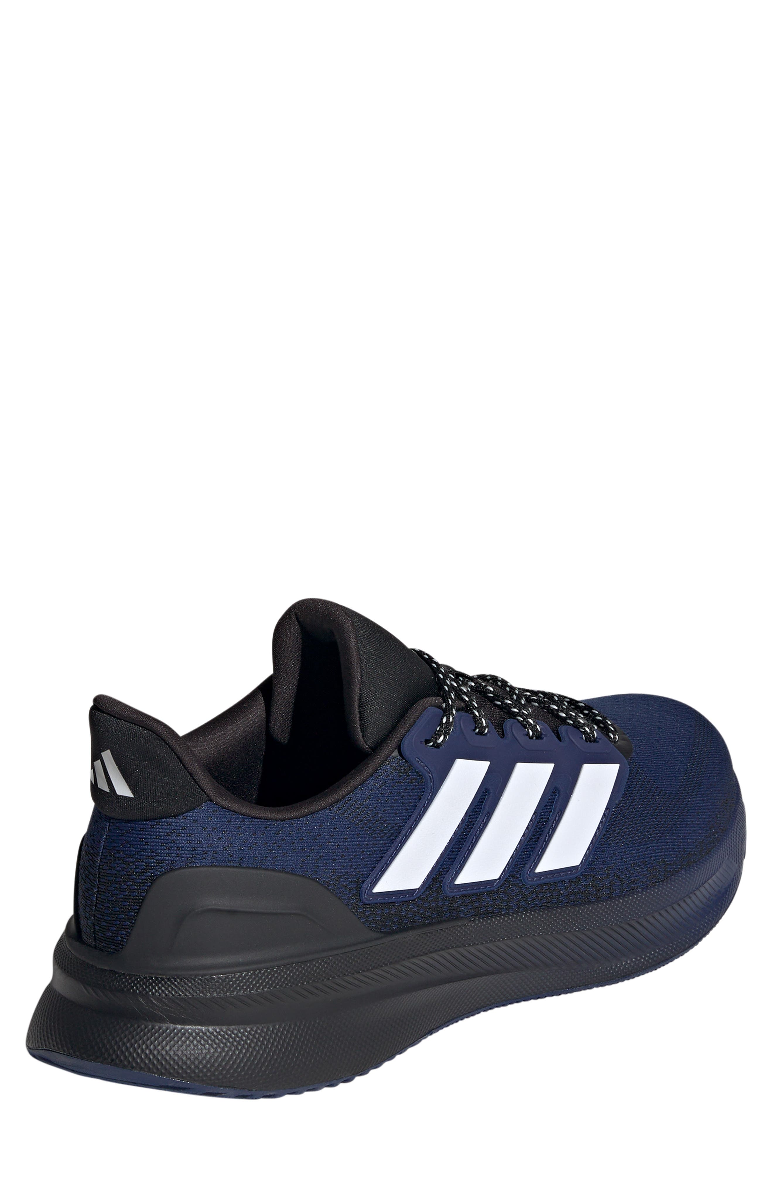 adidas Ultrarun 5 Running Shoe, Alternate, color, Dark Blue/ White/ Black
