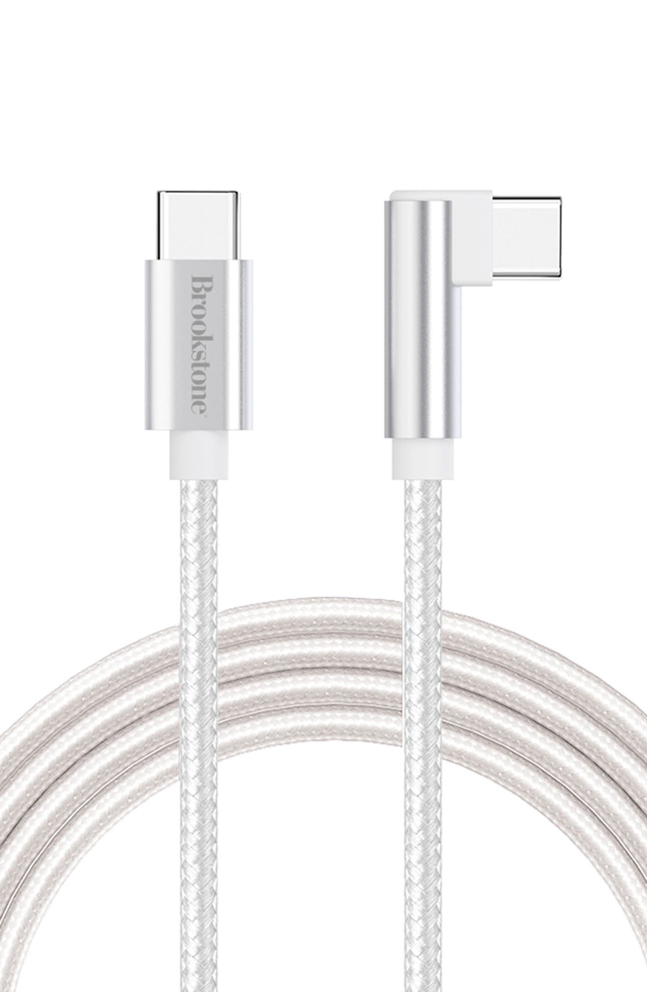 BROOKSTONE 10-Ft. Braided USB-C to USB-C Charging Cable