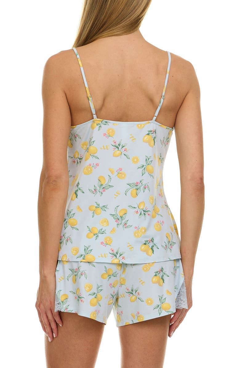 Flora By Flora Nikrooz Stacy 4-Piece Pajama Set, Alternate, color, Aqua