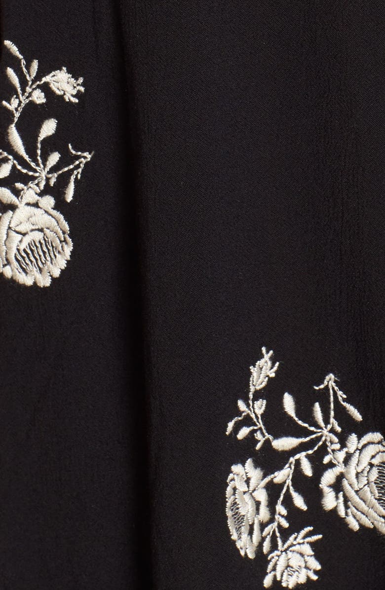 Chloe & Katie Embroidered Woven Top, Alternate, color,