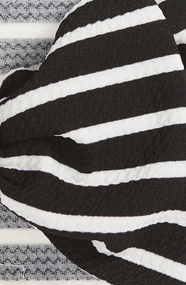 MINI PREP BOUTIQUE Mini Prep Stripes Stretch Head Wrap, Alternate, color,