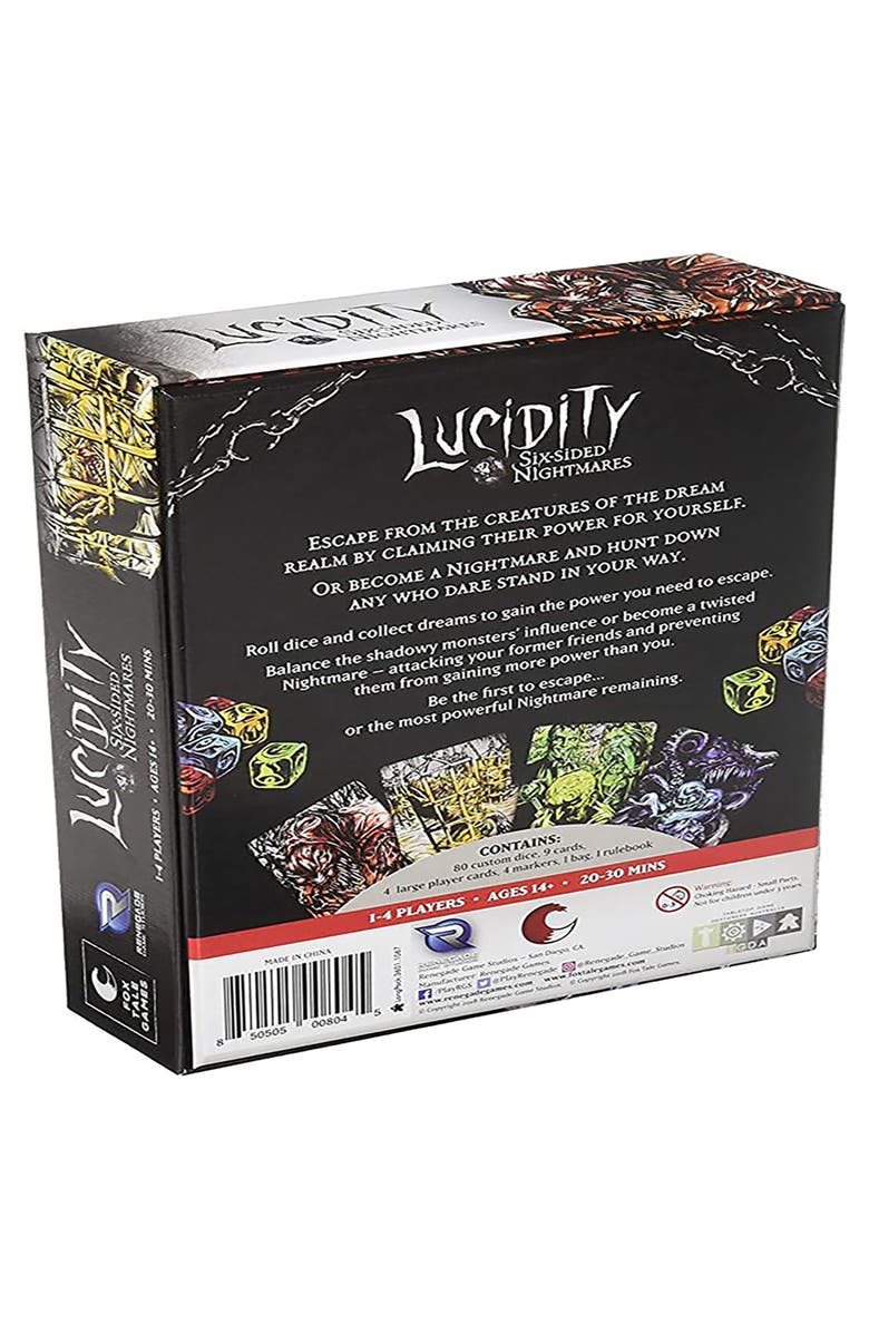 Renegade Game Studios Lucidity Game, Family, Alternate, color, Multicolored
