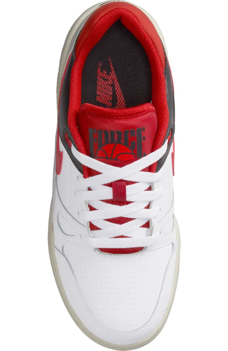 Nike Full Force Lo Sneaker, Alternate, color, 100 White/Mstcrd