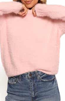 Petal & Pup Aspra Fuzzy Crewneck Sweater