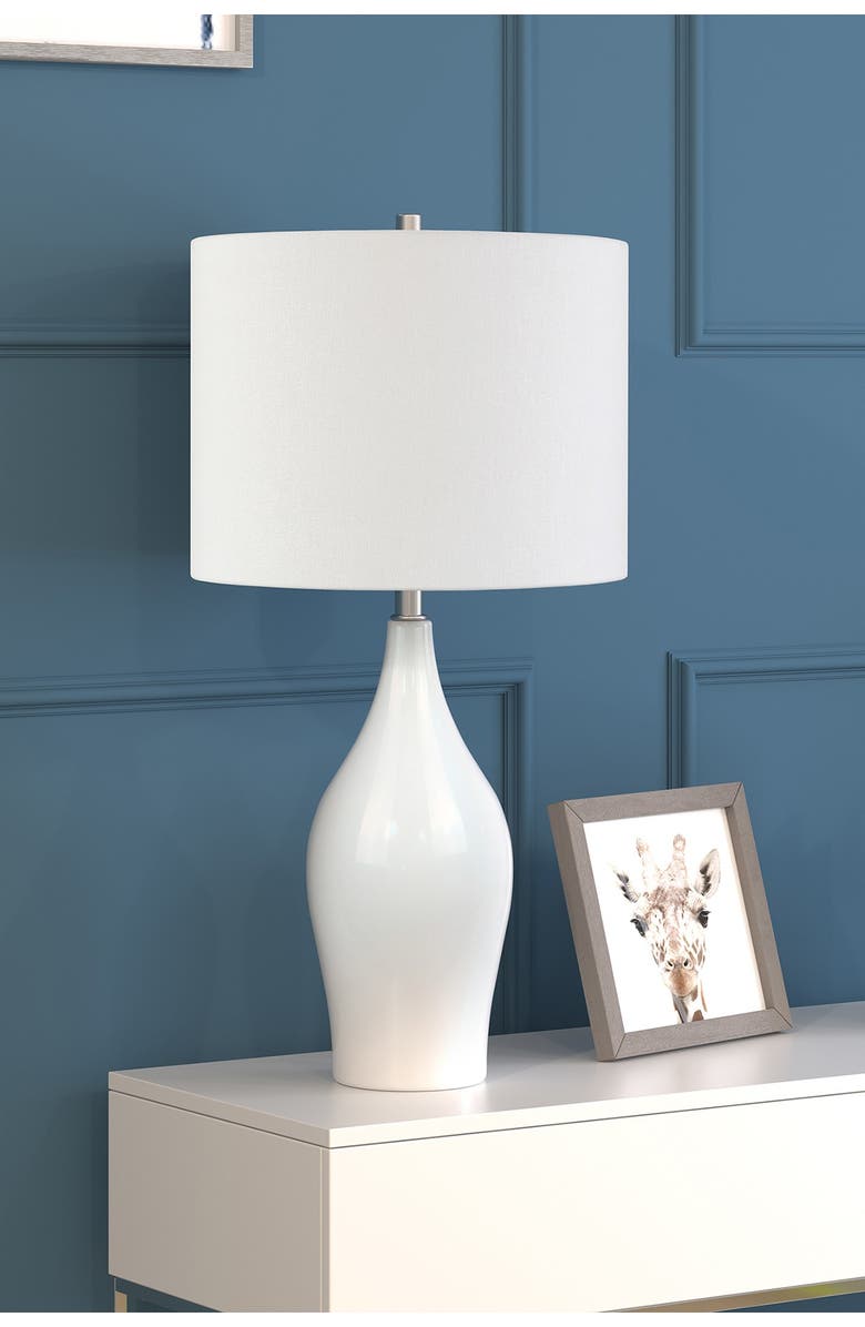ADDISON AND LANE Niklas Table Lamp - White, Alternate, color,