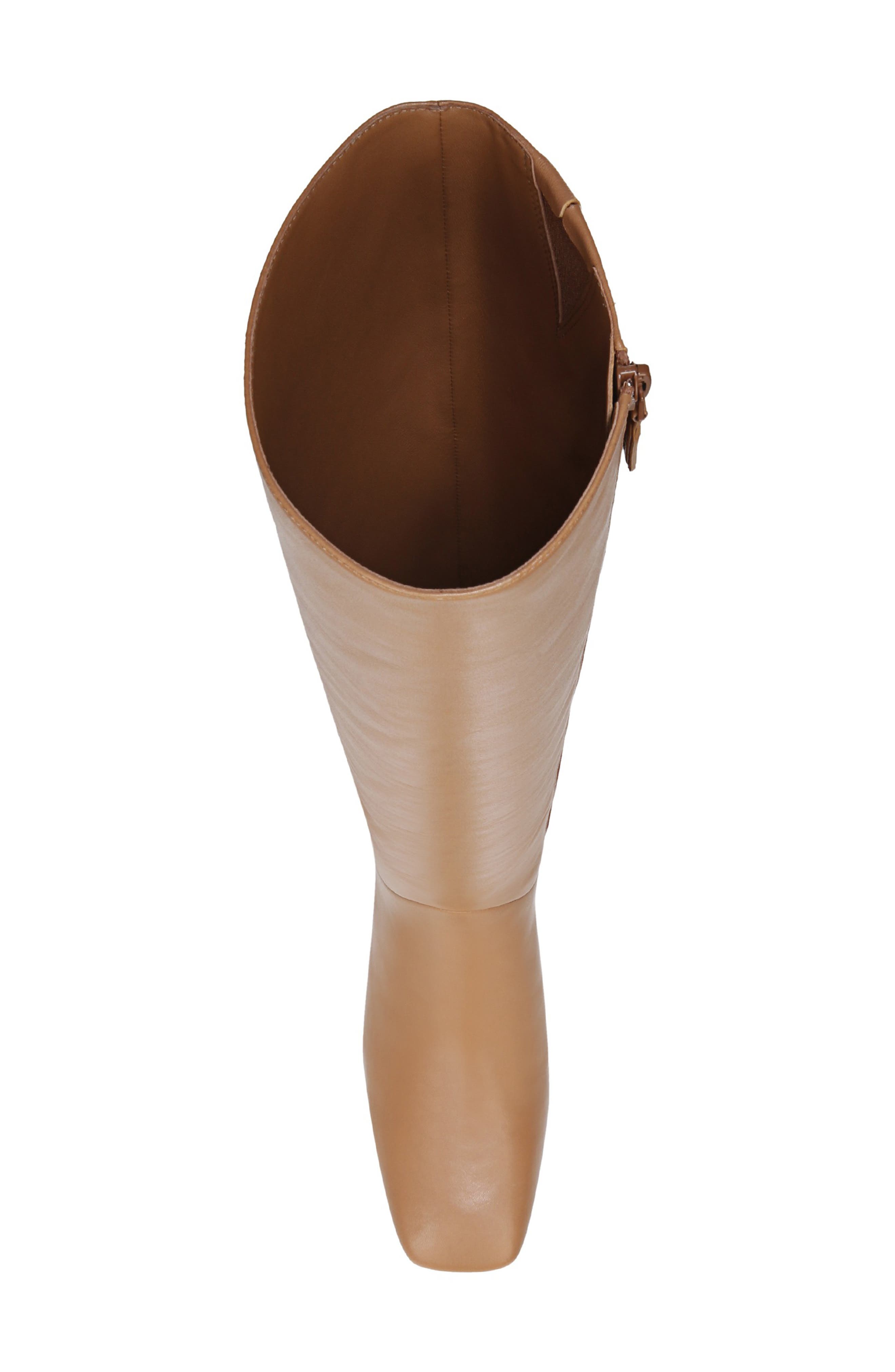 Kendra Knee High Boot, Alternate, color, TAN LEATHER