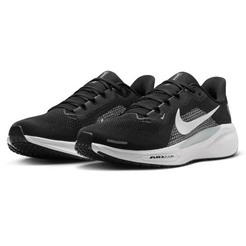 Nike Unisex   Black Las Vegas Raiders Air Zoom Pegasus 41 Sneakers In Black