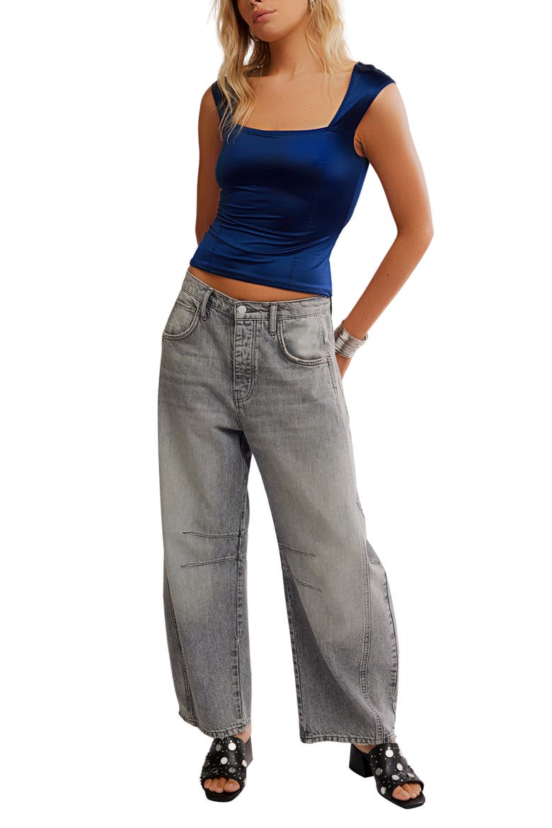 Shine On Crop Open Back Top, Alternate, color, COSMIC