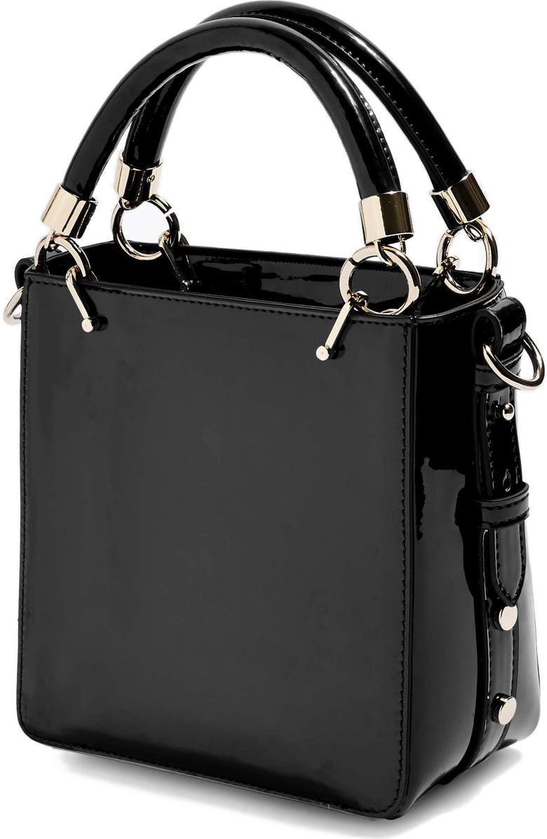 Topshop Courtney Studded Crossbody Bag, Alternate, color,