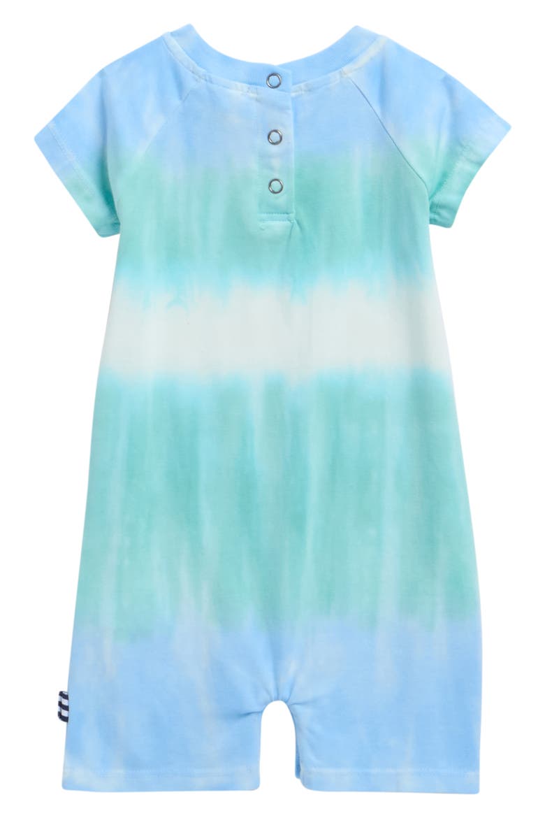 Tie Dye Romper, Alternate, color, SEA BLAST T DYE