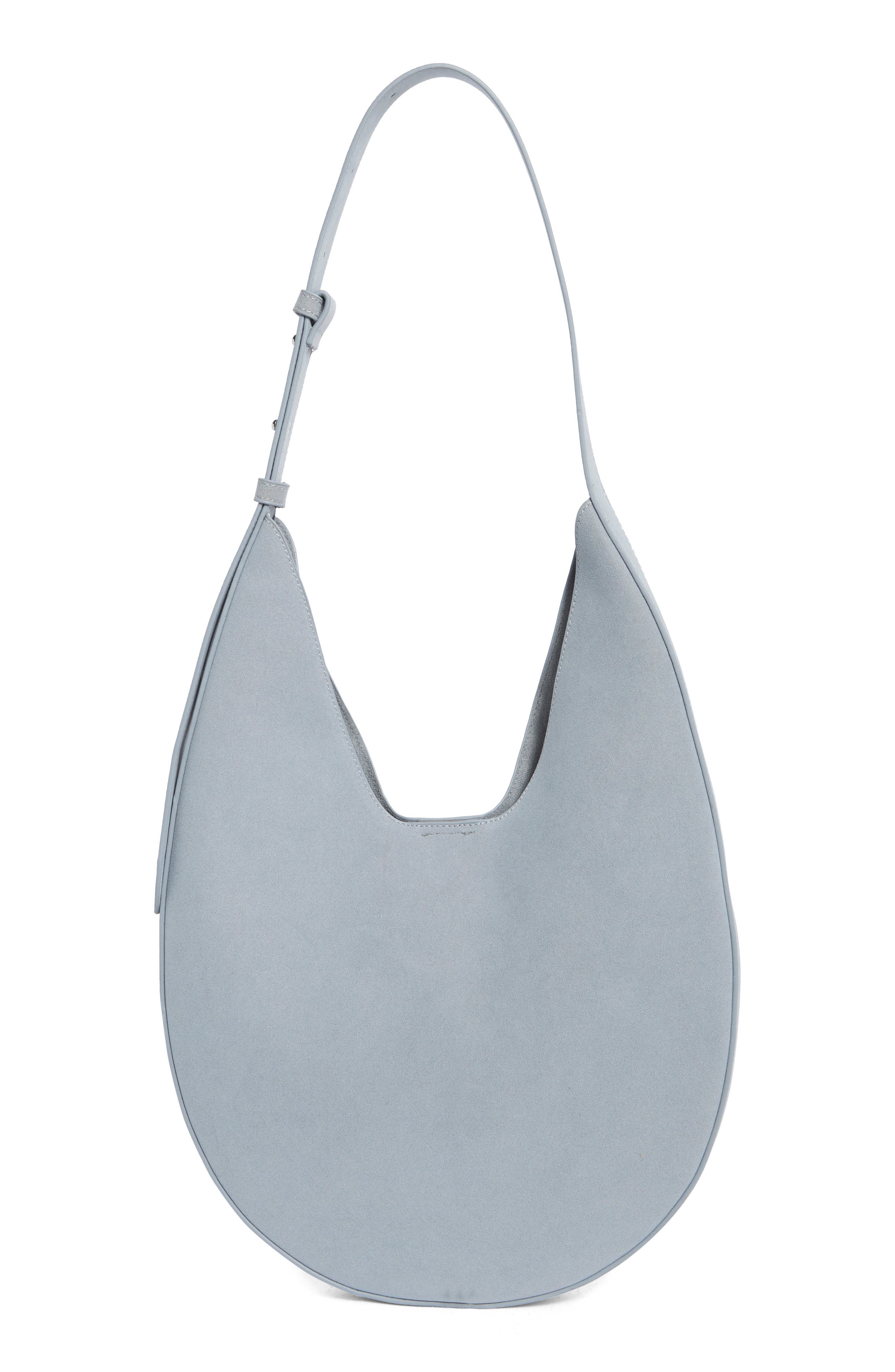 Hobo Faux Suede Shoulder Bag