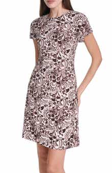 Tommy Hilfiger Scuba Crepe Sheath Dress
