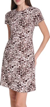 Tommy Hilfiger Scuba Crepe Sheath Dress
