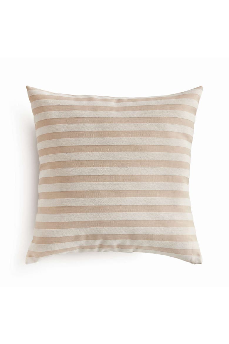 Grant Square Indoor-Outdoor Pillow 24", Main, color, Beige