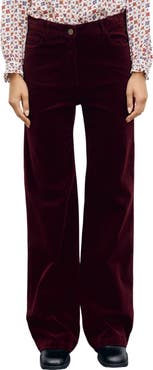 GERARD DAREL Mag Wide Leg Corduroy Trousers