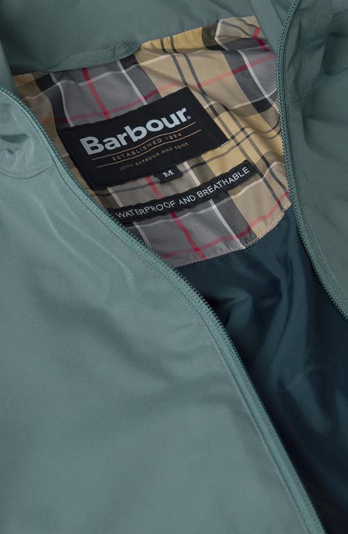 Shop Barbour Korbel Waterproof Jacket In Vintage Teal