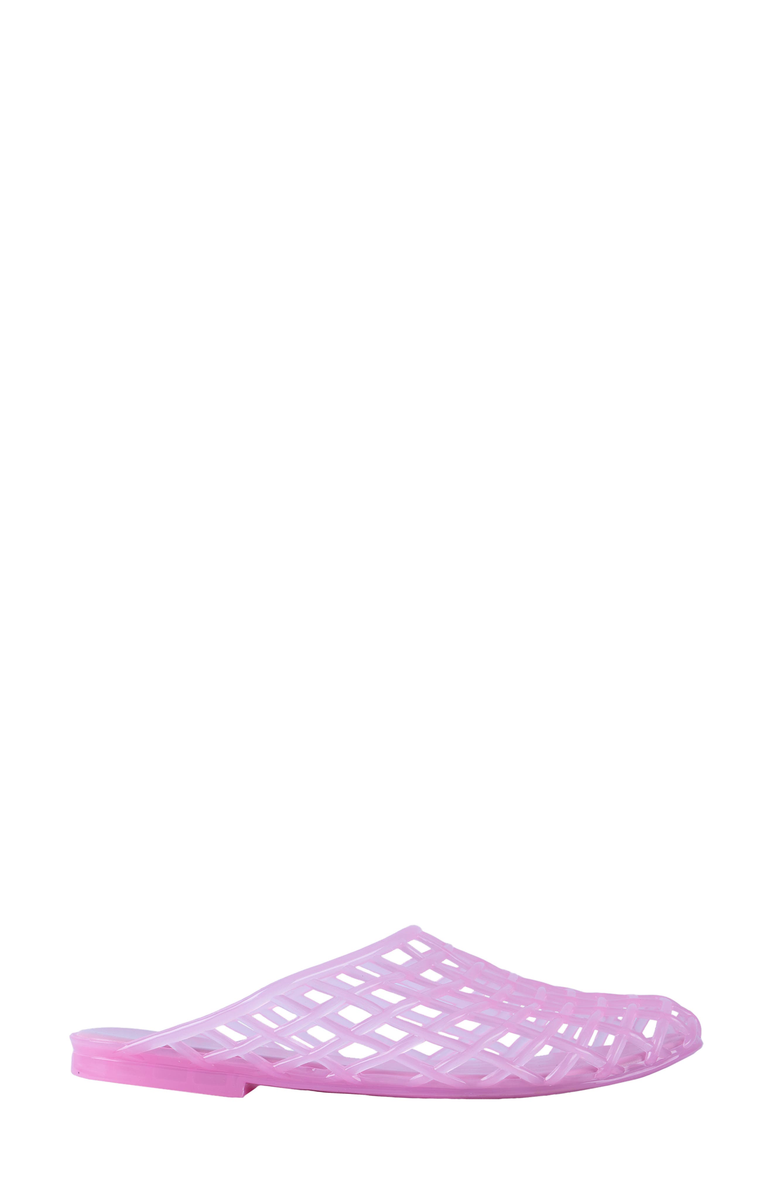 Jelavu Glimmr Jelly Mule, Alternate, color, Pink